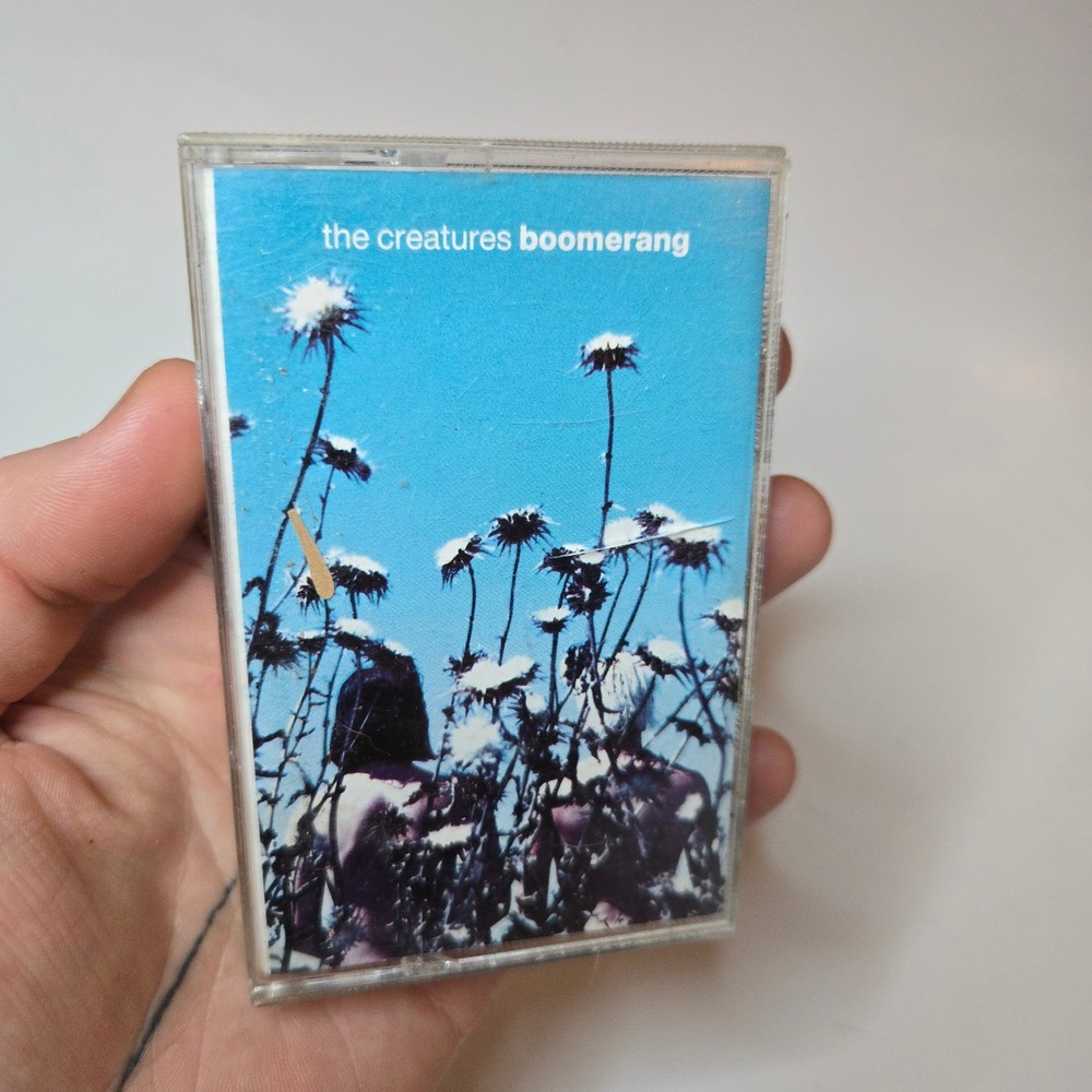 VTG 1989 THE CREATURES Boomerang Cassette Tape Siouxsie Hedges USA Punk Goth EUC